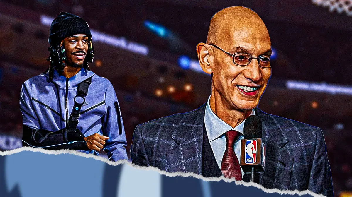 Adam Silver reveals positive Ja Morant update after troubling year