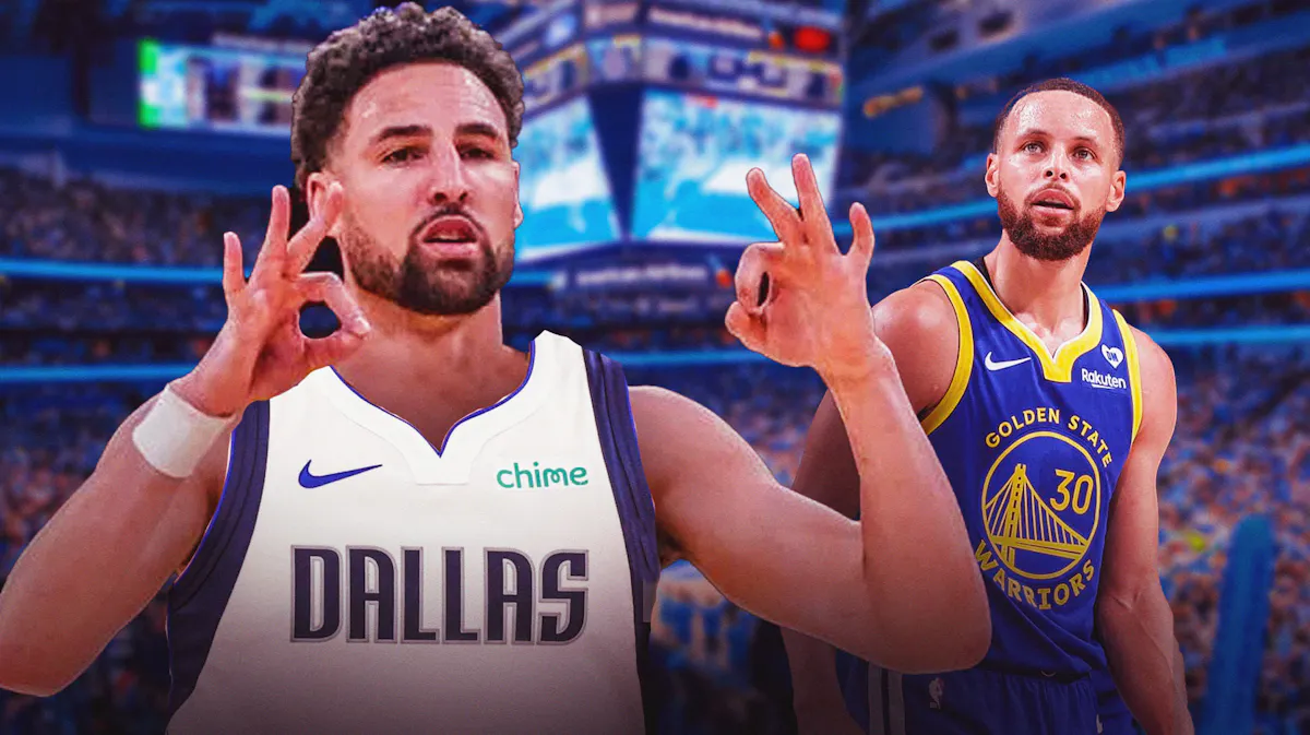 Klay Thompsons 2 word reaction to wild Mavs Warriors preview 1